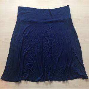 a.n.a navy blue xl skirt
